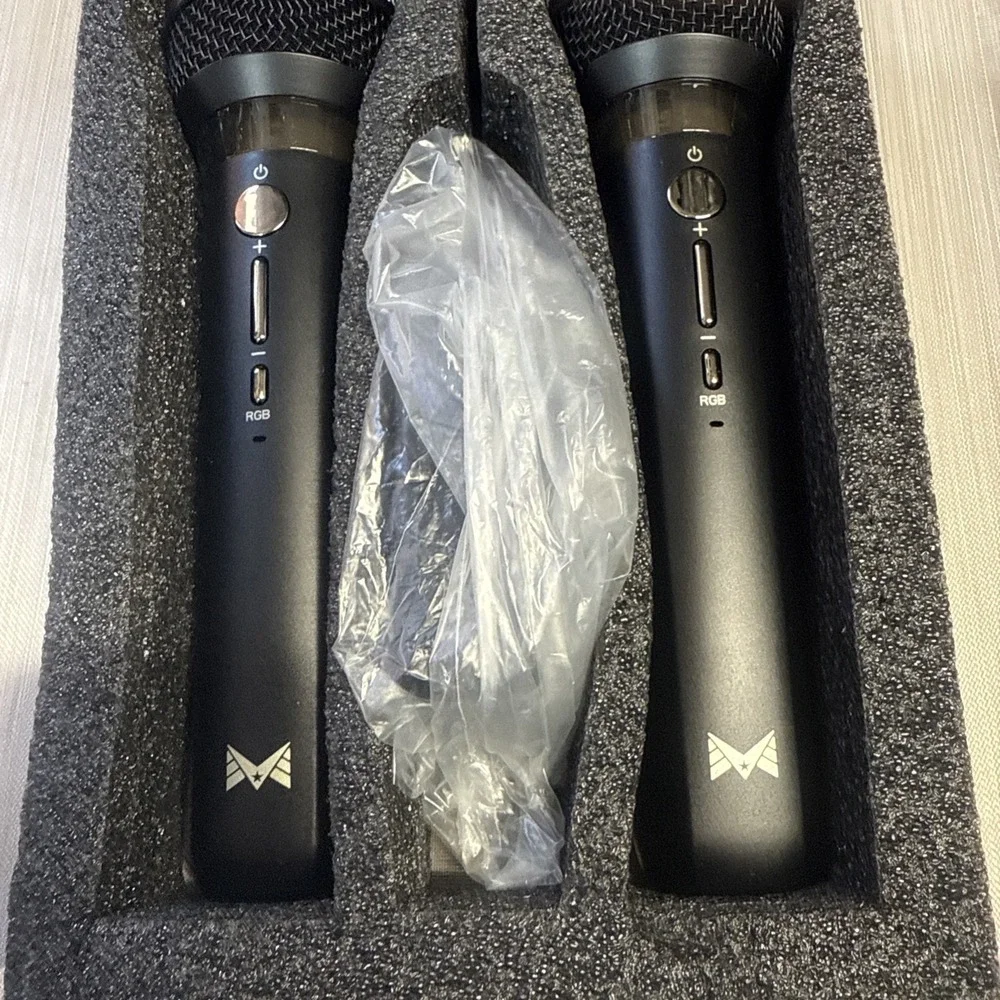 Echomussy Wireless Microphones One/One Chip Connection Rechargeable Receiver C1B